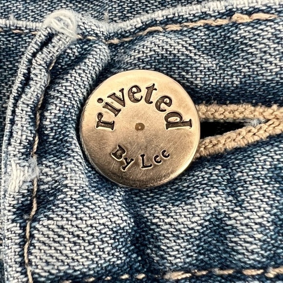 Riveted By Lee Crop Carpenter Jean Capris Size 27 Women's - Picture 5 of 5